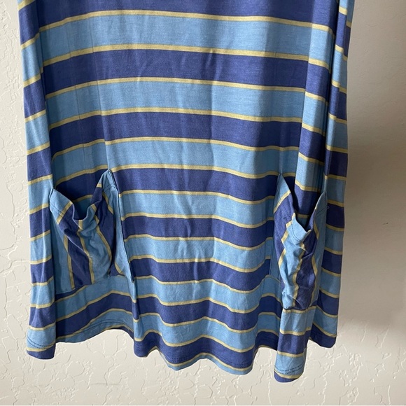 Logo Lori Goldstein| Jersey Knit Striped Tank Top, Size Small•••Flowy & Comfy - Picture 6 of 8